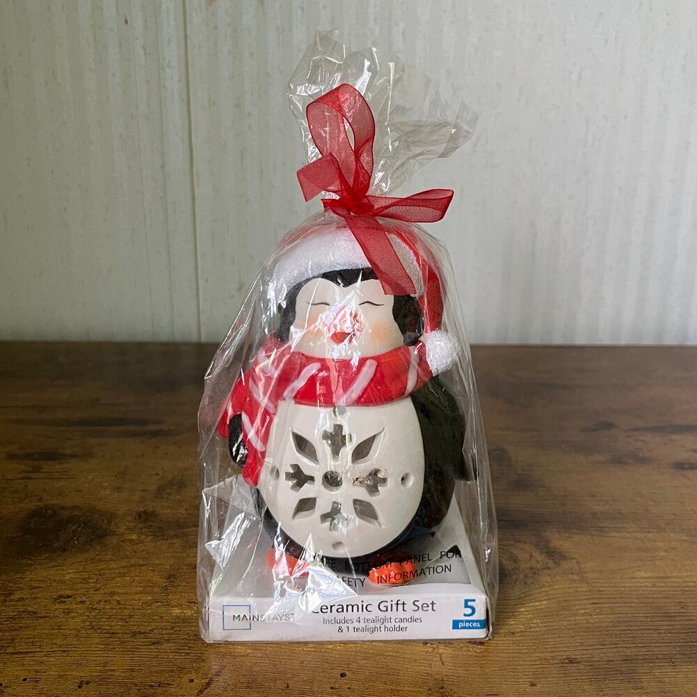 Ceramic Penguin Gift Set